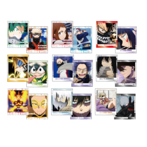 POMMOP 나의 히어로 아카데미아 포토 메탈 스티커 컬렉션(BOX)