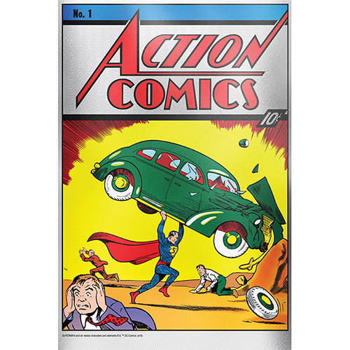 New Zealand Mint Action Comics #1 실버호일