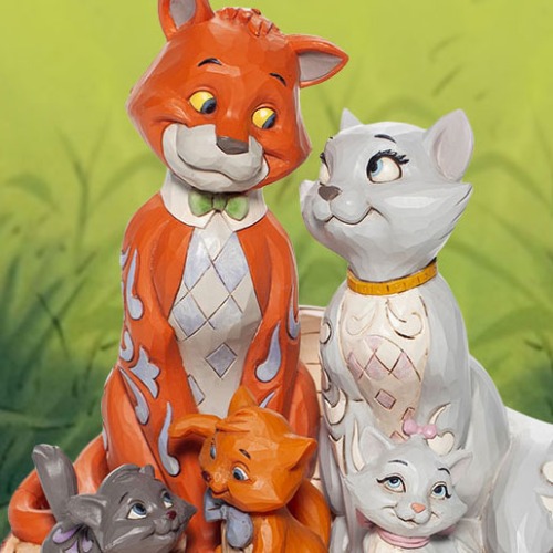 Enesco, LLC Aristocats Carved by Heart