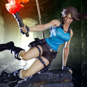 Gaming Heads Lara Croft Statue