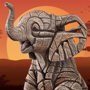 Enesco, LLC Elephant Calf Edge Sculpture